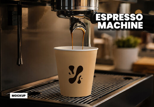 Espresso Machine Mockup