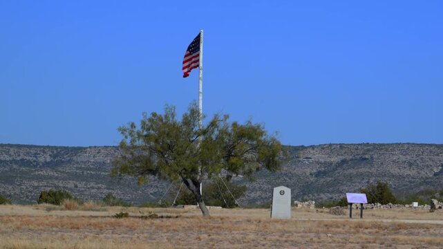Fort Lancaster State Historic Site in West Texas.