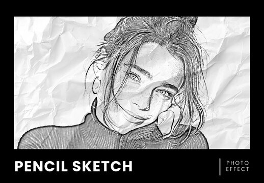 Pencil Sketch Photo Effect