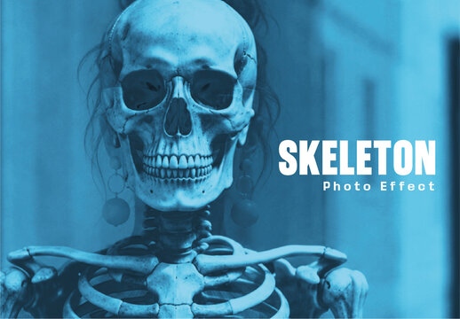 Skeleton Photo Effect