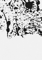 Obraz premium Black watercolor splash background, simple design