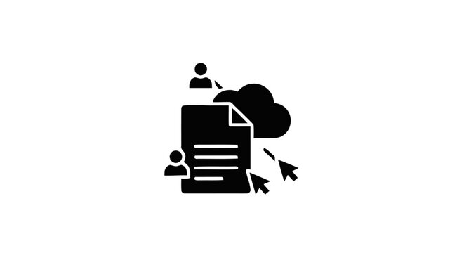 Document Sharing Collaboration Online Cloud.