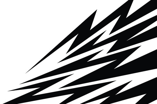 Abstract background lightning and arrow line pattern