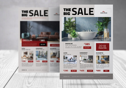 Product Specification Flyer Template