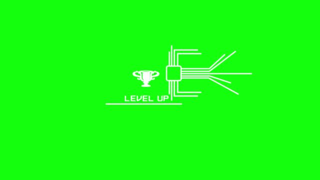 Classic 8 Bit Level Up Interface level up1, pixel, retro, text, level up, game, bit,