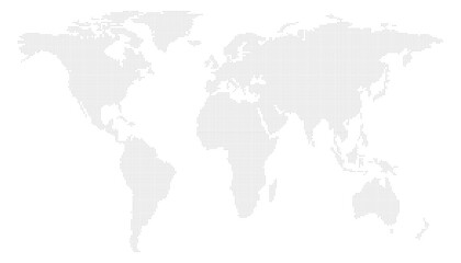 Fototapeta premium Dotted world map. Flat Earth from point, globe, worldmap. Travel worldwide concept. Map silhouette template backdrop. Vector isolated illustration