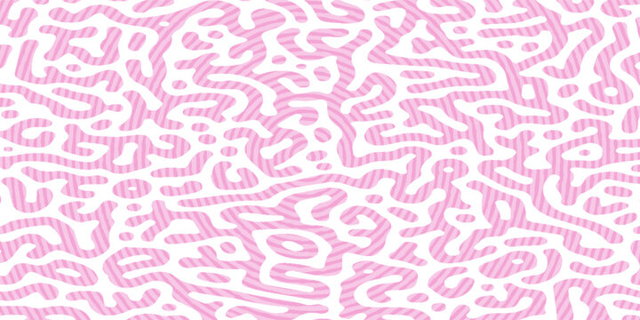 Turing pattern in risograph style, riso texture background, stamp print look. with grainy print
