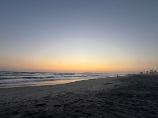 Fototapeta premium Sunset on the Beach 