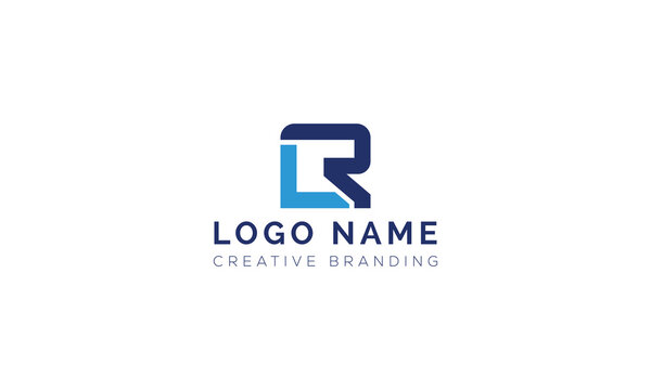 Bold rl monogram logo design for corporate identity with monogram, business