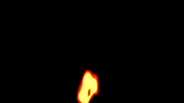 element fire for use the heating process