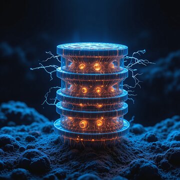 Electric Eel Electrocyte Cell Stack Bioelectric Power Generation Science Macro