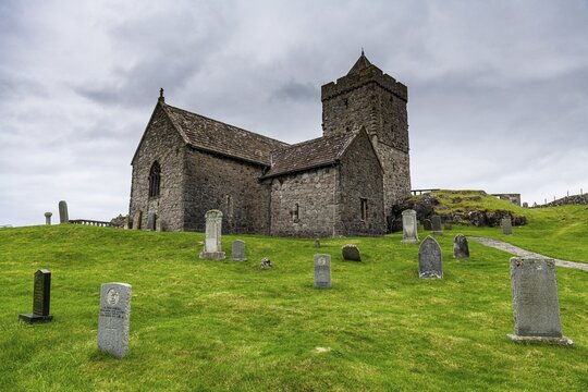 St Clements Church, Rodel, Isle of Harris, Outer Hebrides, Scotland, UK