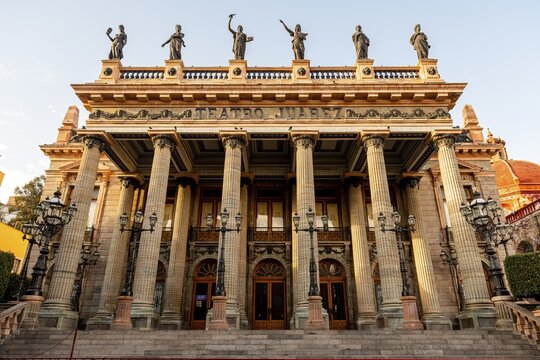 Teatro Juarez, Unesco site Guanajuato, Mexico