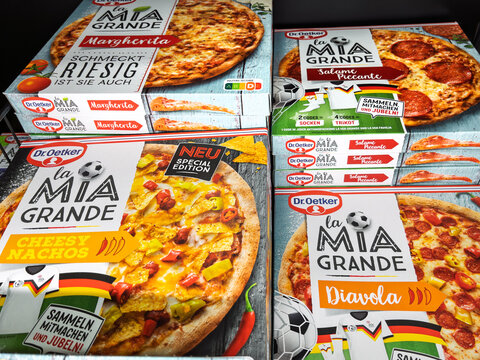Delicious Selection of Dr. Oetker La Mia Grande Frozen Pizzas