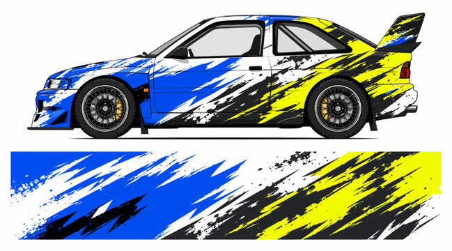 Car Racing Vehicle Speed Design.