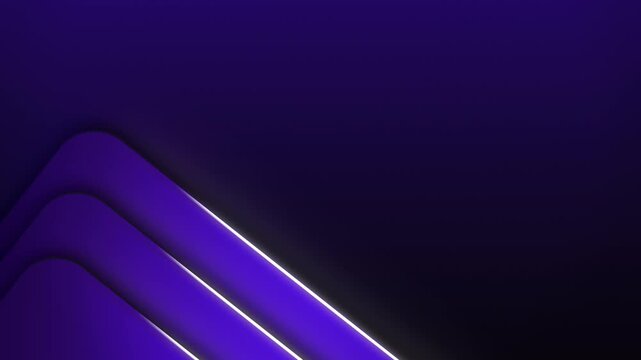 Abstract modern purple blue video background with shinning lines