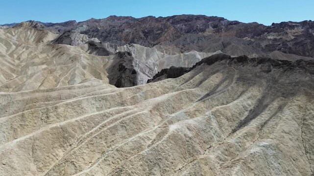 Iconic Zabriskie Point - Death Valley National Park, California