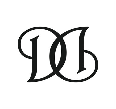 dd d letter logo design. Minimal monogram emblem, classic style  Alphabet vector logo design. Premium Business logo, White background. AI/EPS and PNG/JPEG.