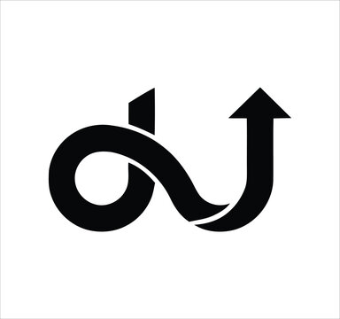 du ud u d letter logo design. Minimal monogram emblem, classic style  Alphabet vector logo design. Premium Business logo, White background. AI/EPS and PNG/JPEG.