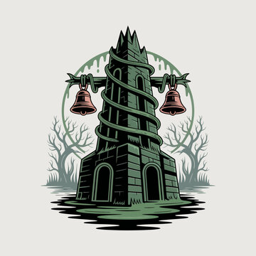 Green Tower with Two Bells.