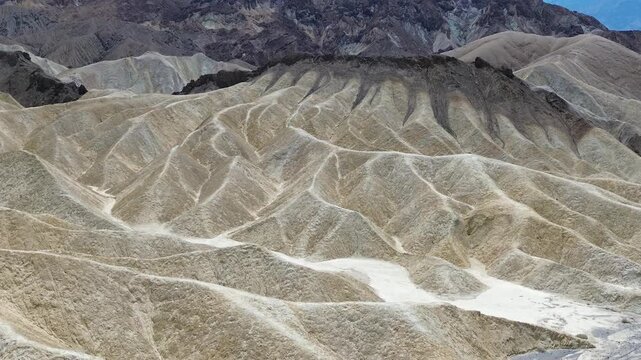 Cliffs of Zabriskie Point - Death Valley National Park, California