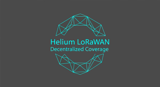 Helium LoRaWAN Decentralized Coverage Network Logo