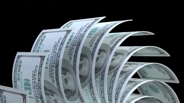 Flipping Hundred Dollar