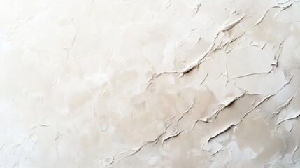 Obraz premium Textured plaster wall aesthetic with overlaid cream and taupe tones. generative ai