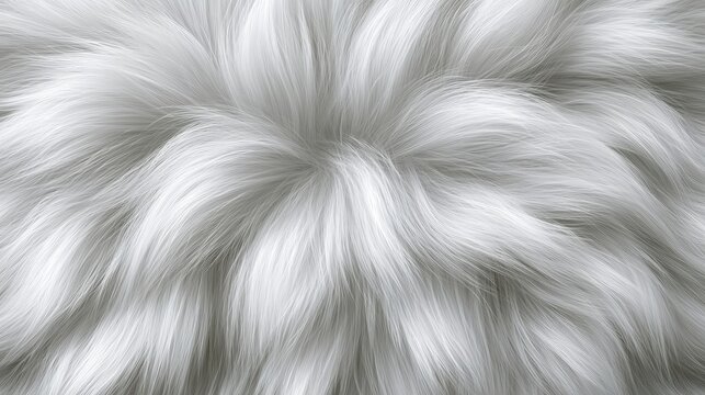 Abstract white fur texture close up detailed soft animal hair background design wallpaper pattern