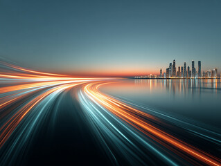 Obraz premium abstract motion background