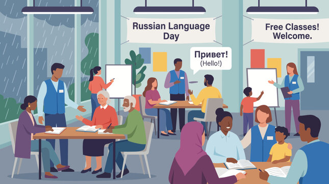 Russian Language Day Celebration and Free Community Classes