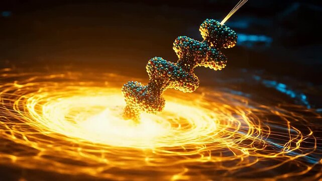 Single Protein Manipulation by Plasmonic Optical Gradient Forces