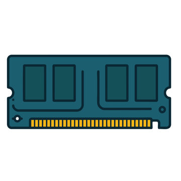 Computer RAM Module for Enhanced Performance.