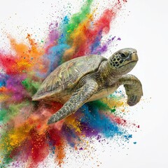 World turtle day with sea turtle endangered marine life ocean animal turtle PNG