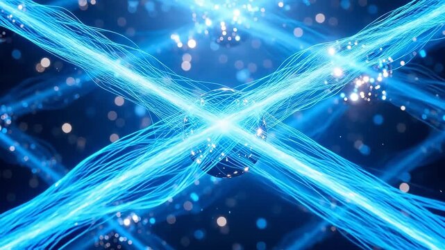 Quantum Bits Flowing Through Ising Model in Computing