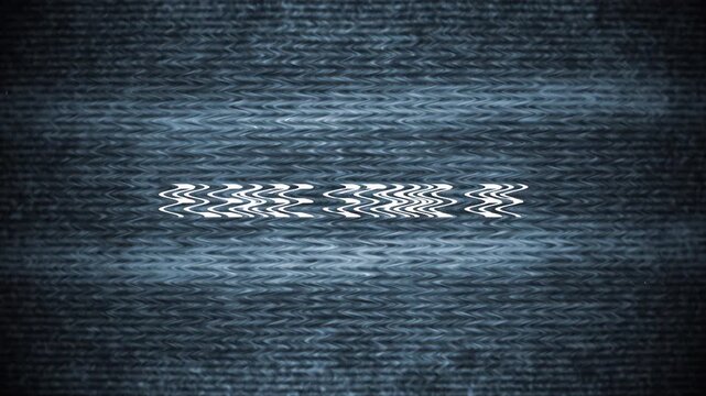 Please stand by tv glitch static screen retro vintage signal noise