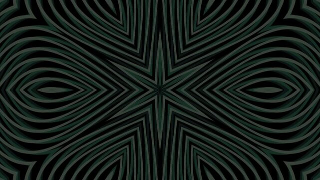Latar Belakang VJ Loop Garis Geometris Hipnotis Abstrak 4K