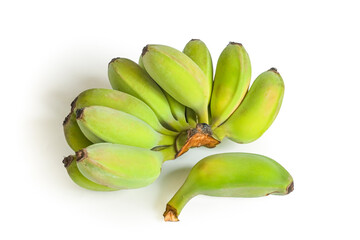Tropical fruit: green banana © 文娟 魏