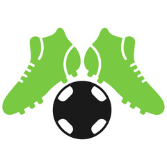 Creative Soccer Ball Logo Vector, Modern Football Icon Design for Sport Brand. Soccer Stadium Vector, Dynamic Soccer Player Kick Silhouette Vector, Sports Logo Design, Modern Football Logo Design Vect © classic shape