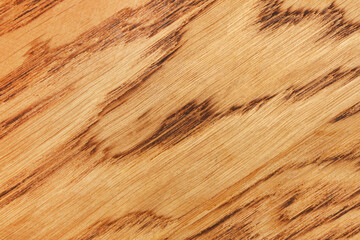 Naklejka premium Brown texture of wood as background, closeup