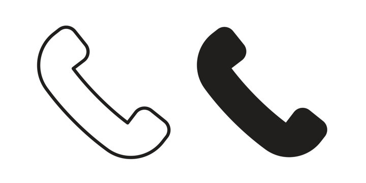 Phone call icon for ui app design and web designs