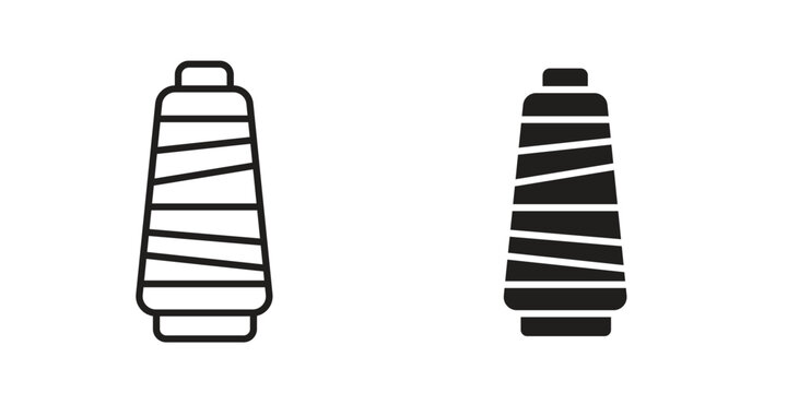Yarn icon for ui app design and web designs