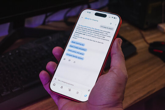 Alexa Plus artificial intelligence agent Chat. Amazon alexa app