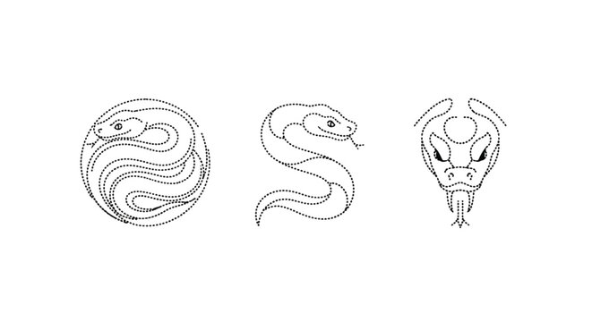 Ferret Logo Set in Different Styles