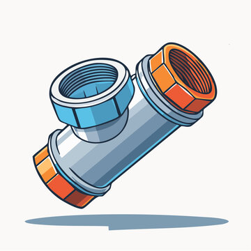 T-Pipe Fitting Illustration