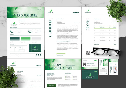 Green And Black Go Green Brand Guidlines