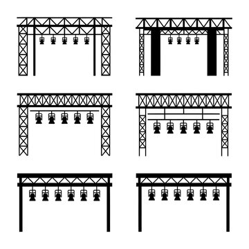 Artistic Lighting and Stage Design in Live Music Events: Professional Staging, Rigging Systems, and Backstage Infrastructure for Concerts.