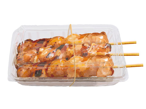 焼き鳥（モモタレ）パック閉