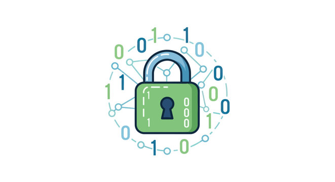 Digital Security Lock with Binary Code Network