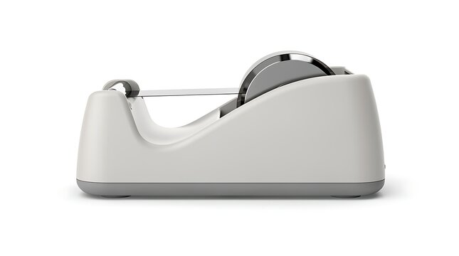 Modern white electric cordless mouse computer peripheral